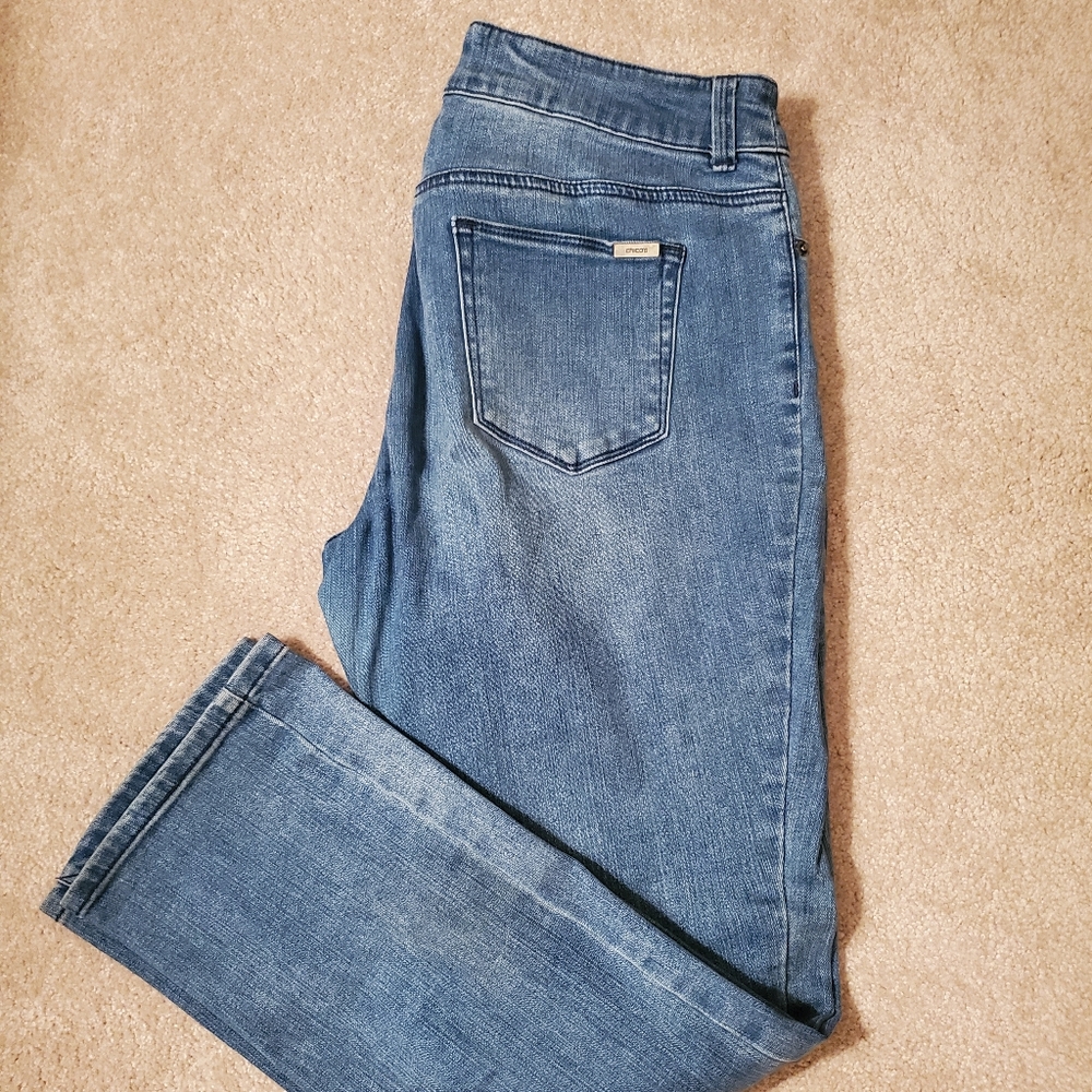Chico's so slimming boot cut jeans
